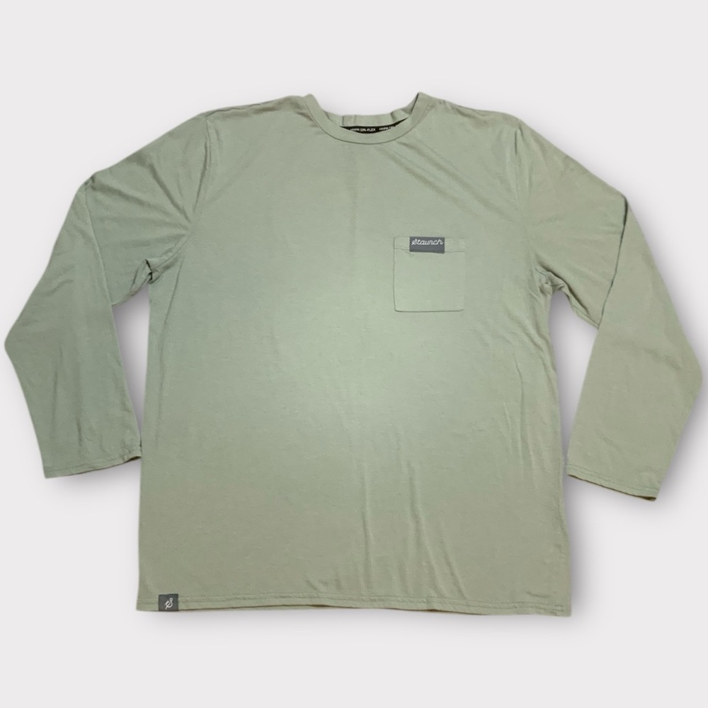 Men’s Staunch Long Sleeve T Shirt Size XL Logo #080